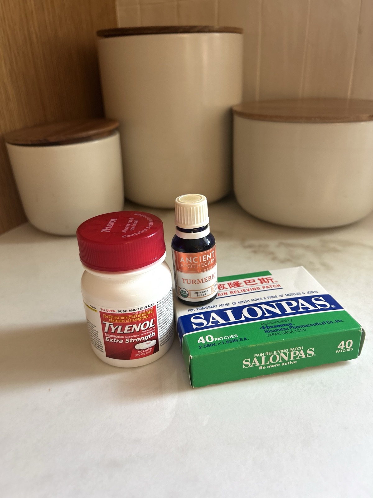 Over-the-counter pain relievers